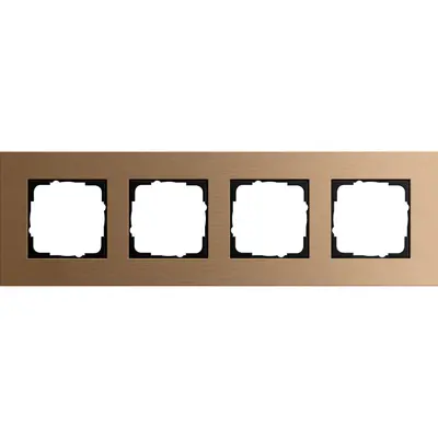 Gira Abdeckrahmen 4-fach Esprit bronze (021438)