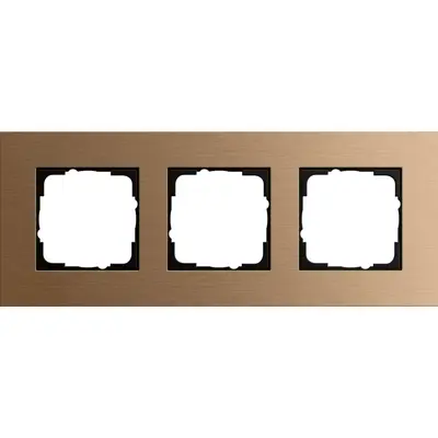 Gira Abdeckrahmen 3-fach Esprit bronze (021338)
