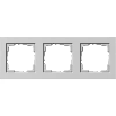 Gira Abdeckrahmen 3fach E2 grau matt (021337)