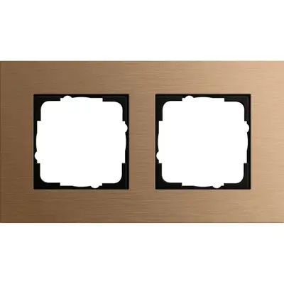 Gira Abdeckrahmen 2-fach Esprit bronze (021238)
