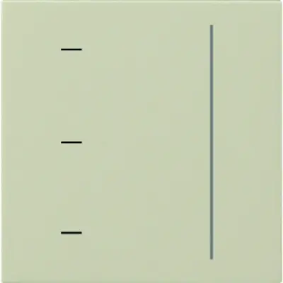 Gira Touchaufsatz System 3000 Tastdimmer System 55 creme glänzend (536501)