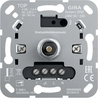 Gira Drehzahlsteller (246000)