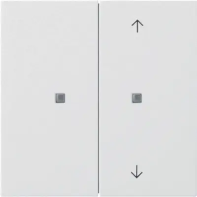 Gira KNX Drucktaster Wippe 2-fach weiß (5175112)