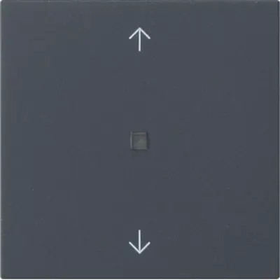 Gira KNX RF Bedienaufsatz pfeilsymbole System 55 anthrazit matt (510528)
