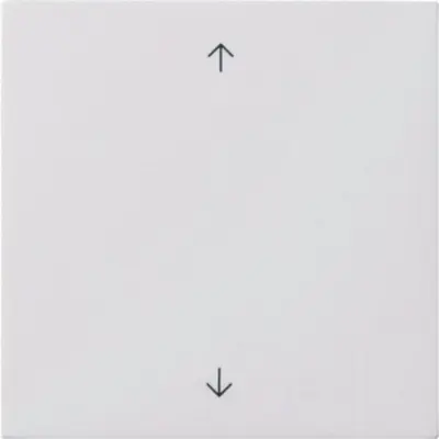 Gira Ersatzwippe pfeilsymbole für System 3000 Bedienaufsatz F100 weiß glänzend (5389112)
