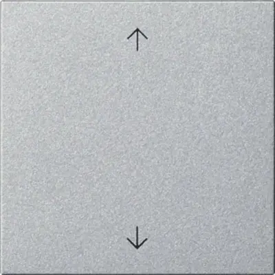 Gira Ersatzwippe pfeilsymbole für System 3000 Bedienaufsatz System 55 aluminium matt (538926)