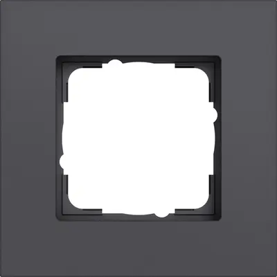 Gira Abdeckrahmen 1-fach Esprit aluminium anthrazit matt (0211408)