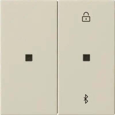 Gira Bluetooth bedienaufsatz System 3000 System 55 creme glänzend (538101)