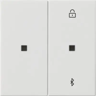 Gira System 3000 Bluetooth bedienaufsatz System 55 weiß glänzend (538103)