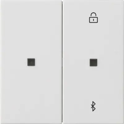 Gira System 3000 Bluetooth bedienaufsatz System 55 weiß matt (538127)