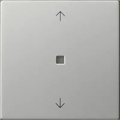 Gira Bluetooth Jalousie/Tastdimmer bedienaufsatz mit pfeilsymbole System 3000 System 55 edelstahl (5382600)