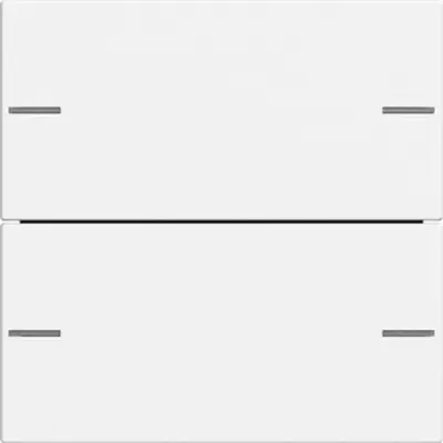 Gira Wippenset 2f Tastsens.4 System 55 Reinweiß m (575227)