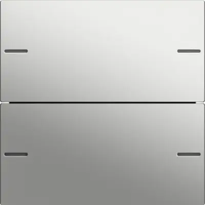 Gira Wippenset 2f Tastsens.4 System 55 Edelstahl (5752600)