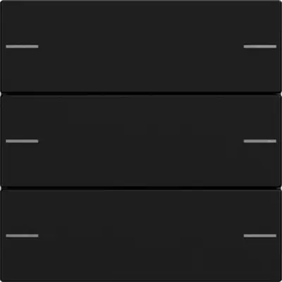 Gira Wippenset 3f Tastsens.4 System 55 Schwarz m (5753005)