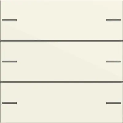 Gira Wippenset 3f Tastsens.4 System 55 Cremeweiß (575301)