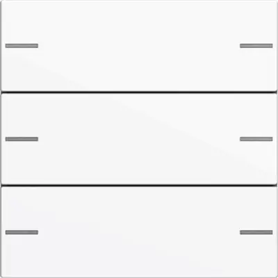 Gira Wippenset 3f Tastsens.4 System 55 Reinweiß (575303)