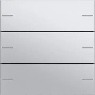 Gira Wippenset 3f Tastsens.4 System 55 F Alu (575326)