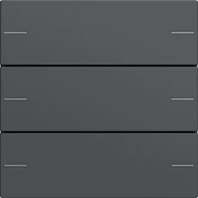 Gira Wippenset 3f Tastsens.4 System 55 Anthrazit matt (575328)