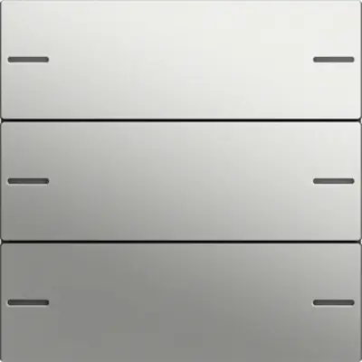 Gira Wippenset 3f Tastsens.4 System 55 Edelstahl (5753600)