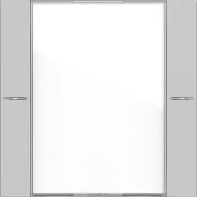 Gira Wippenset 1f BSF Tastsens.4 System 55 Klar/Grau m (5771015)