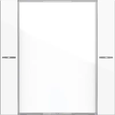 Gira Wippenset 1f BSF Tastsens.4 System 55 Klar/Reinweiß (577103)