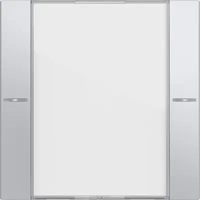Gira Wippenset 1f BSF Tastsens.4 System 55 Klar/F Alu (577126)