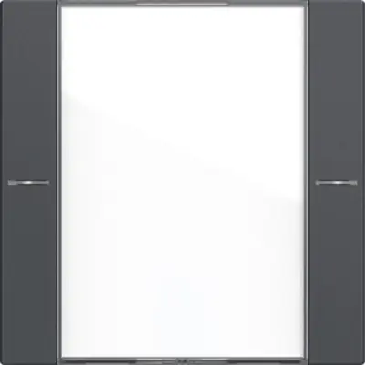 Gira Wippenset 1f BSF Tastsens.4 System 55 Klar/Anthrazit (577128)
