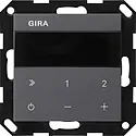 Gira internetradio zur Unterputz-Montage System 55 Anthrazit matt (232028)