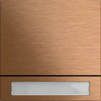 Gira Ruftastenmodul 1f System 106 Bronze (5531921)