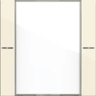 Gira Wippenset 1f BSF Tastsens.4 System 55 Klar/Cremeweiß (577101)