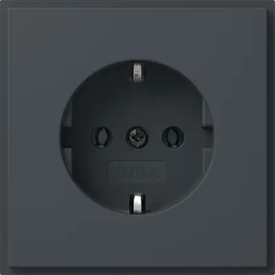 Gira Schuko-Steckdose TX44 Anthrazit (418867)