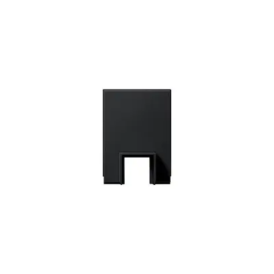 Gira adapter zur Leitungseinführung für Kanal 15 x 15 mm System 55 schwarz matt (1069005)