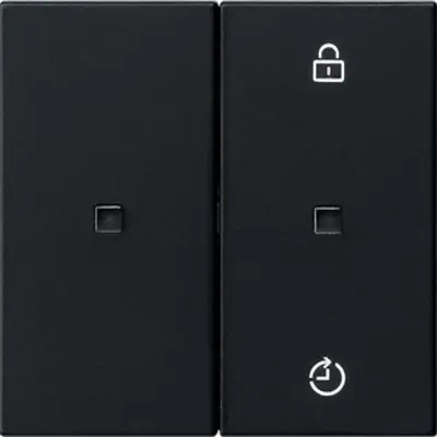 Gira eNet Funk bedienaufsatz System 3000 Memory System 55 schwarz matt (5493005)