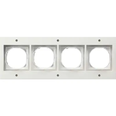 Gira Abdeckrahmen 4-fach TX44 weiß (021466)
