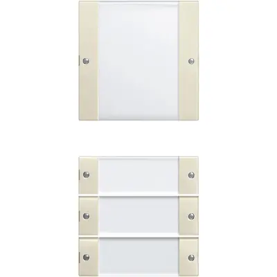 Gira Wippenset 4f (1+3) BSF System 55 Klar/Cremeweiß (213401)
