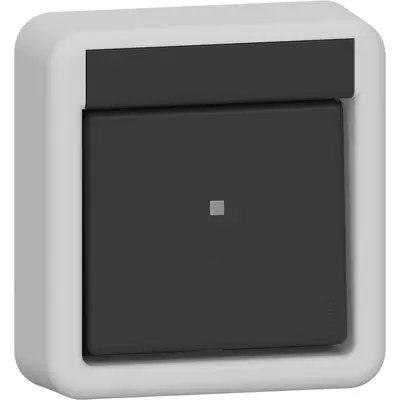 Gira Schalter 2-polig Oberteil Aufputz IP44 (310235)