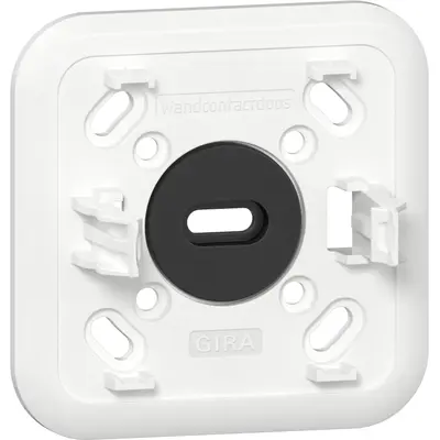 Gira montageplatte K/P25 für 1-fache Aufputz steckdose weiß (305111)