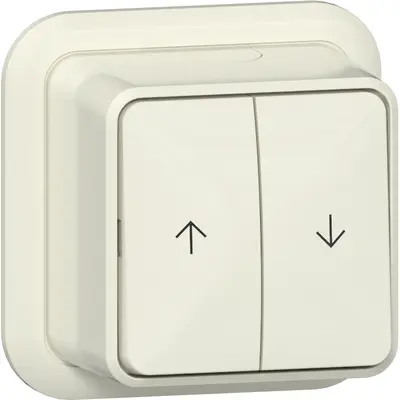 Gira Jalousieschalter Aufputz creme (315910)