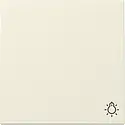 Gira Wippe mit Symbol Licht System 55 creme glänzend (328501)