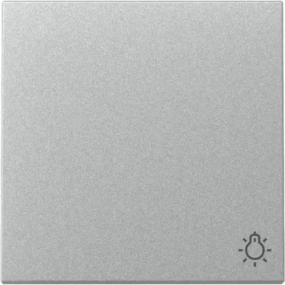 Gira Wippe mit Symbol Licht System 55 aluminium matt (328526)