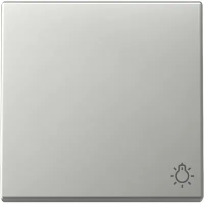 Gira Wippe mit Symbol Licht System 55 edelstahl (3285600)