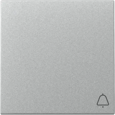 Gira Wippe mit Symbol Klingel System 55 aluminium matt (328626)
