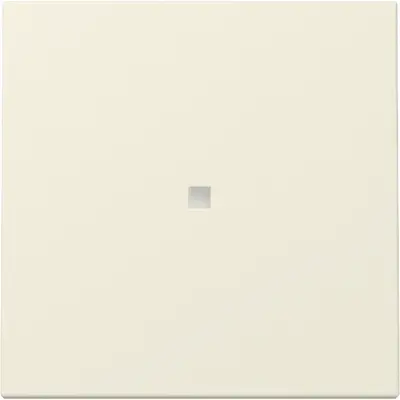 Gira Wippe mit Kontrollfenster System 55 creme glänzend (329001)