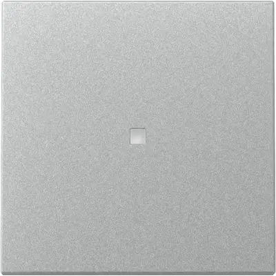 Gira Wippe mit Kontrollfenster System 55 aluminium matt (329026)