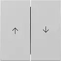 Gira Wippe Jalousieschalter 2fach System 55 grau matt (3294015)
