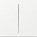 Gira Wippe 2fach System 55 weiß glänzend (329503)