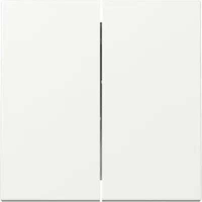 Gira Wippe 2fach System 55 weiß glänzend (329503)