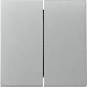 Gira Wippe 2fach System 55 aluminium matt (329526)