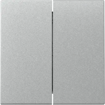 Gira Wippe 2fach System 55 aluminium matt (329526)