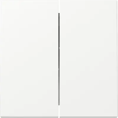 Gira Wippe 2fach System 55 weiß matt (329527)